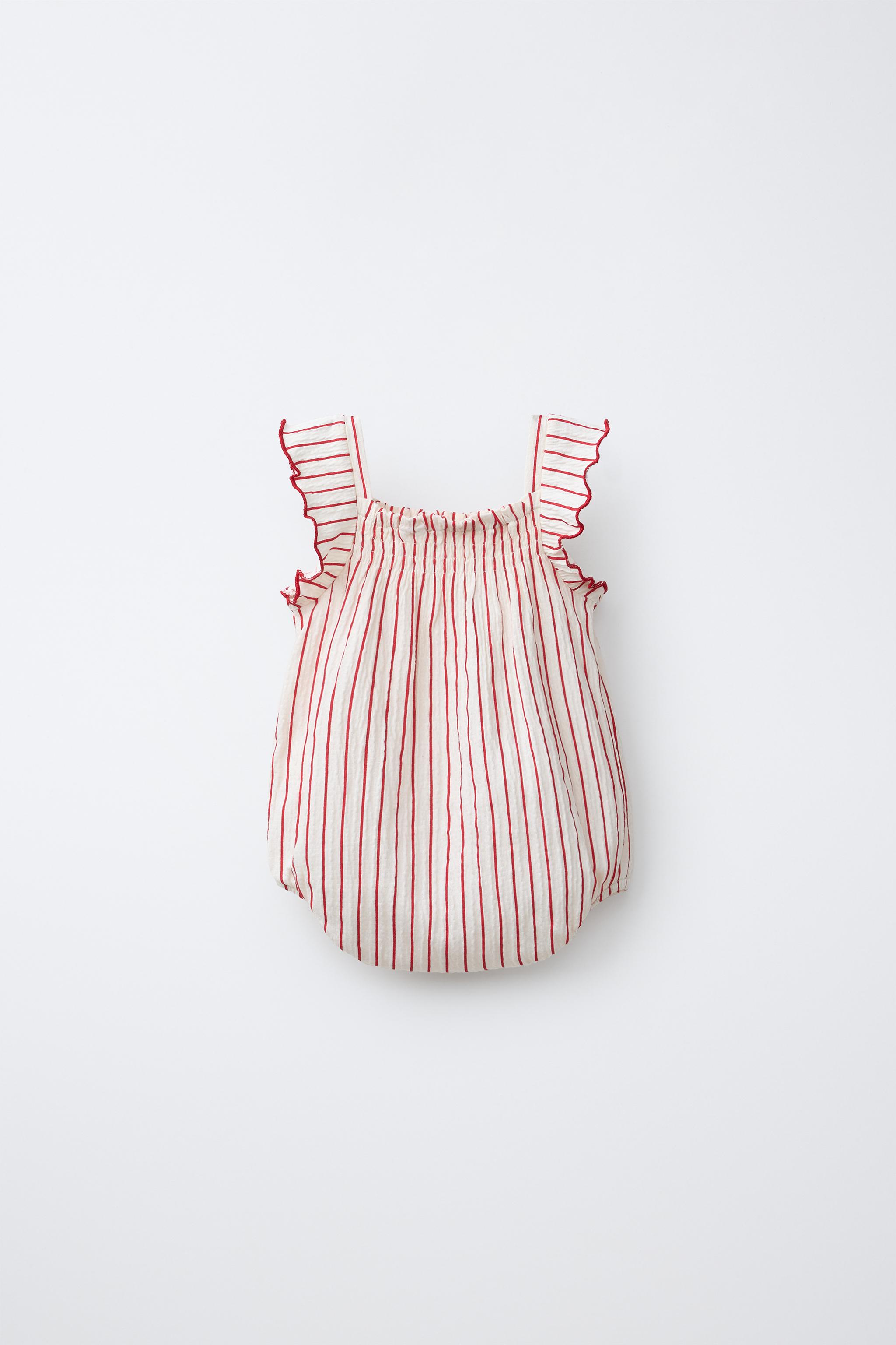 STRIPED PRINT BODYSUIT